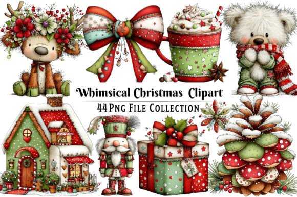 Download Whimsical Christmas Clipart - Premium Resources
