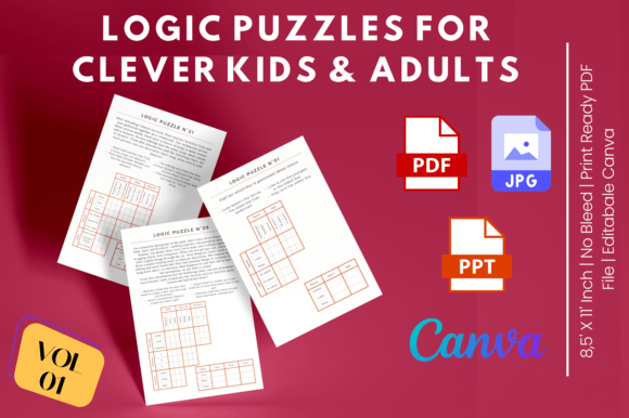 Download Logic Puzzles for Clever Kids &amp; Adults - Kids Collection