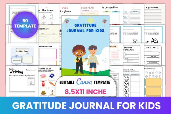 Download GRATITUDE JOURNAL for KIDS Interior - Kids Collection