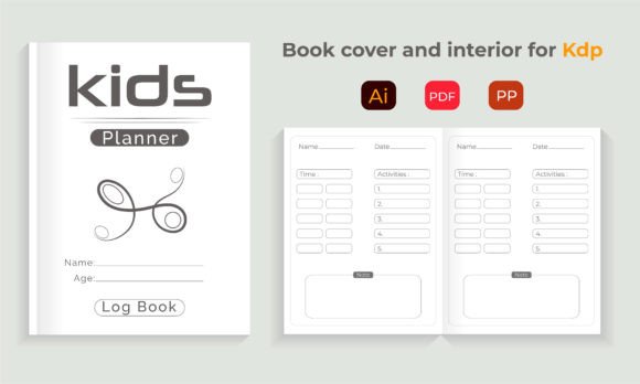 Download Kids' Planner Log Book for Kdp - Kids Collection