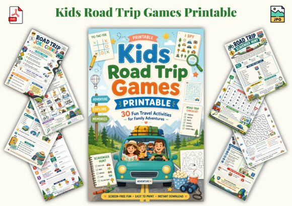 Download Kids Road Trip Games Printable - Kids Collection