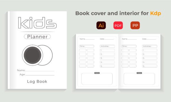 Download Kids' Planner Log Book for Kdp - Kids Collection