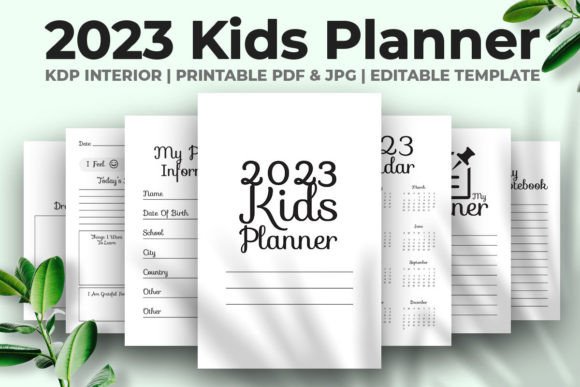 Download 2023 Kids Planner KDP Interior - Kids Collection